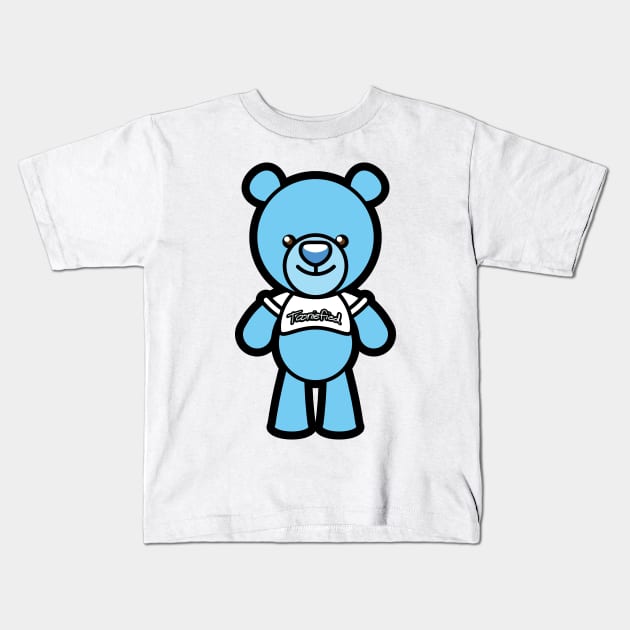 Toonie, The Tooniefied Bear Kids T-Shirt by Tooniefied